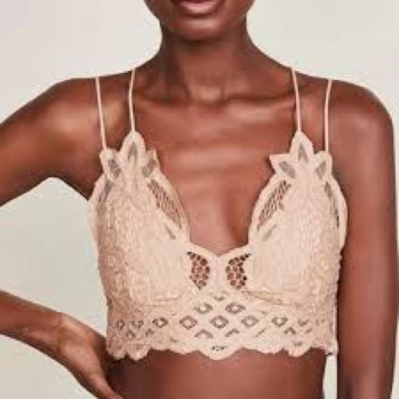Free People intimately Adella bralette size medium like new - Picture 1 of 3